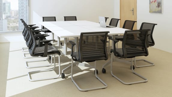 FlipTop Twin Table de Réunion Modulable & Pliante - Steelcase