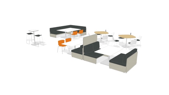 enea lottus table lagunitas table lagunitas lounge seating nooi by wiesner hager planning idea