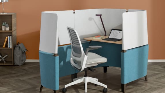 Brody Privacy Lounge Chair & Study Pod