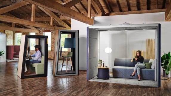 Orangebox Privacy Pods & Collaborative Settings | Steelcase