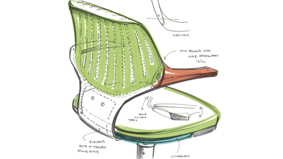 cobi office chair detail