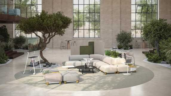 Coalesse Ensemble Lounge System environment