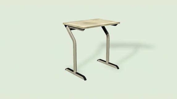 Vanerum Versa M Student table on a green background