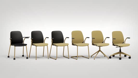 Steelcase Series M Conference Chair in a workspace environment