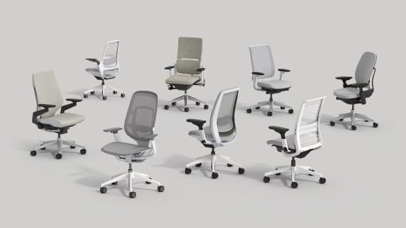 High Performance Seating Chairs on a grey background