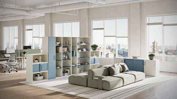 Steelcase Storage Products featured in office environment