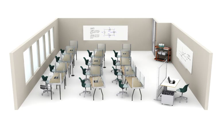 Flexible classroom options in the COVID-19 era