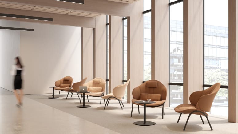 Funda Bold Lounge Chair Environment