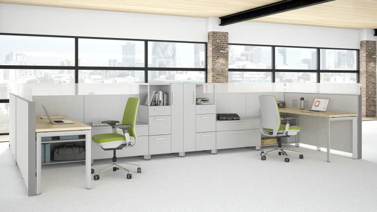 Universal storage on FrameOne feet