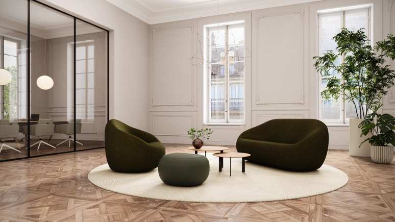 Coalesse Jean Nouvel Seating Collection in office environment