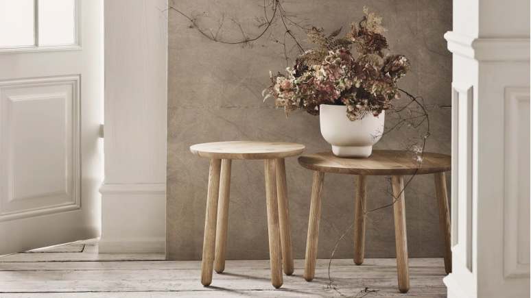 BOLIA Forest Tables in a lounge space environment