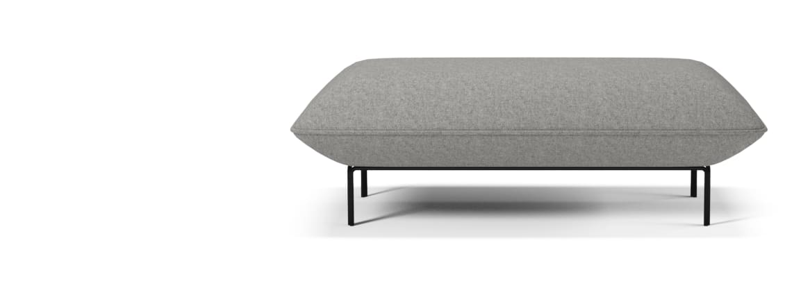 Bolia Cloud Large Pouf seating on white