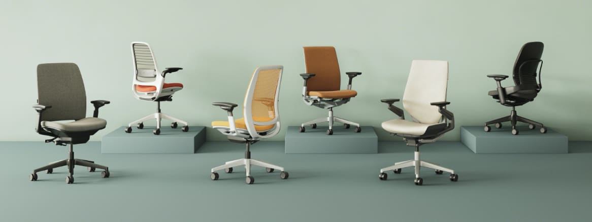 Steelcase office task chairs