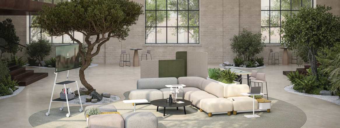 Equipamiento de oficinas y espacios de trabajo Banner