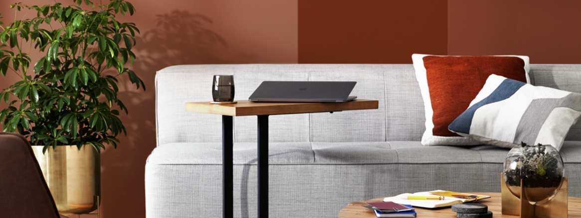 west elm Conover Plinth Lounge Setting