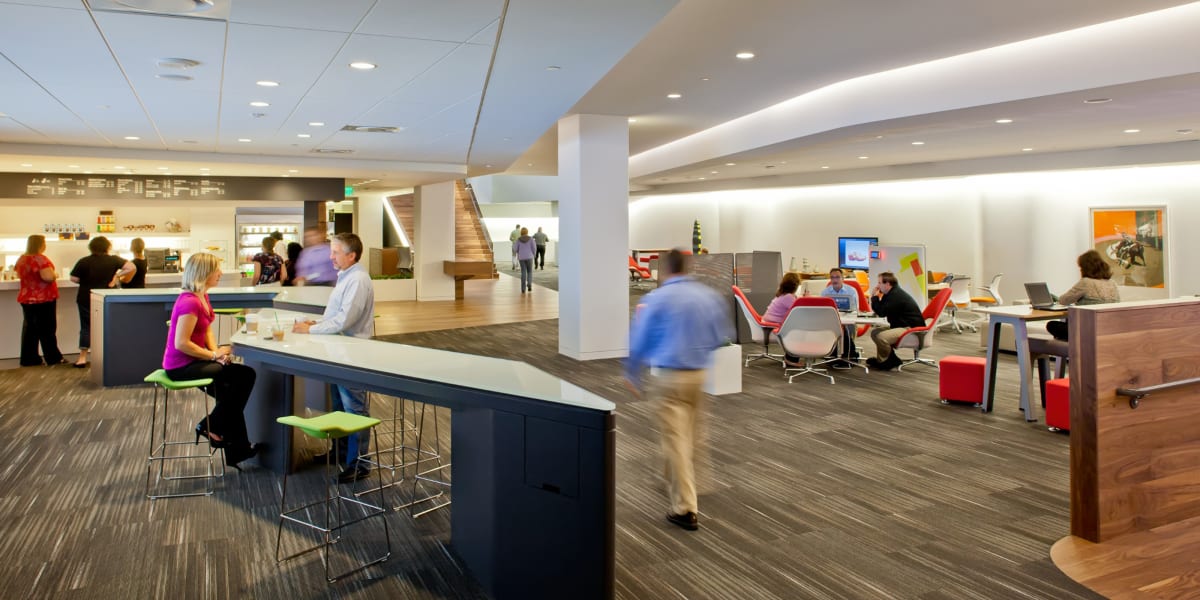 Office Cafeteria Ideas & Breakout Area Designs | Steelcase