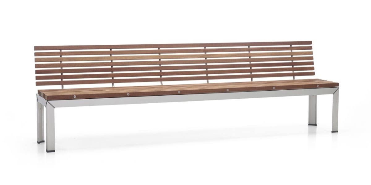 Extremis Extemporae Bench with Back