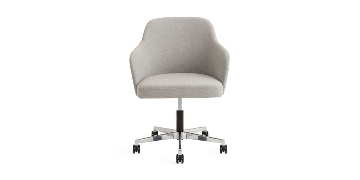 West Elm Work Sterling Chair Armed 5-Star Base
