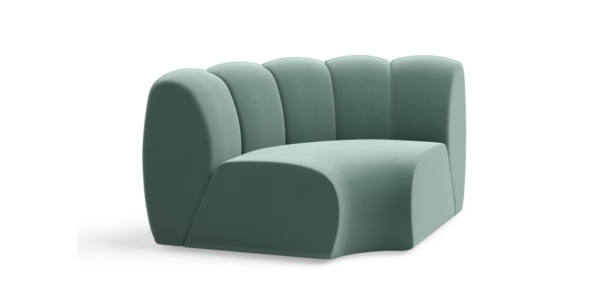 West Elm Work Belle Tufted Sectional