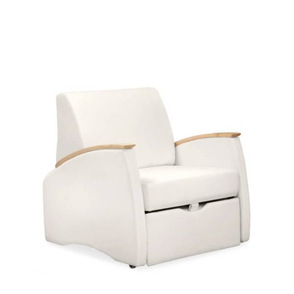 Empath Medical Recliner Chair with Wheels for Patients Steelcase