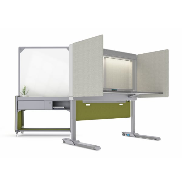 Elective Elements Freestanding Office Desk with Storage Steelcase