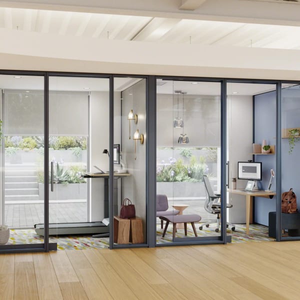 Modular Office Privacy Walls & Glass Partitions Steelcase