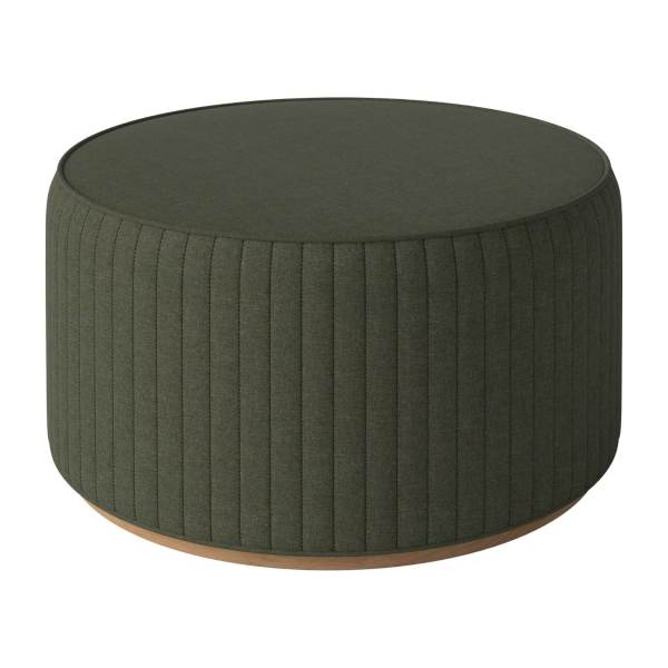 BOLIA Rigato Pouf on a white background