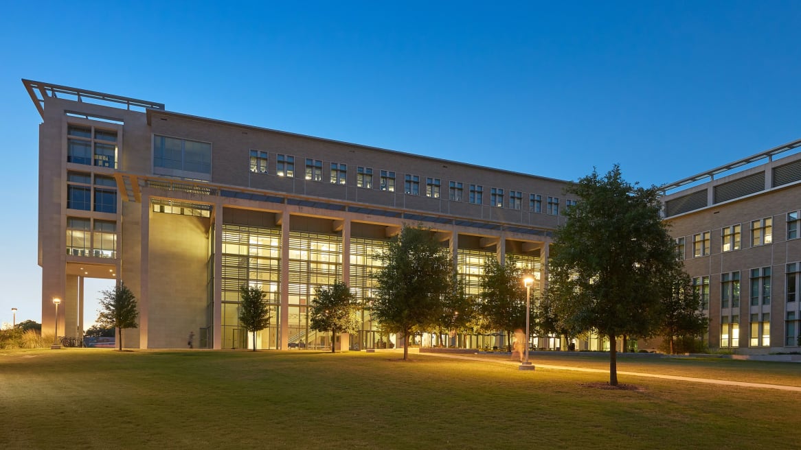 Picture of the Texas A&M university building