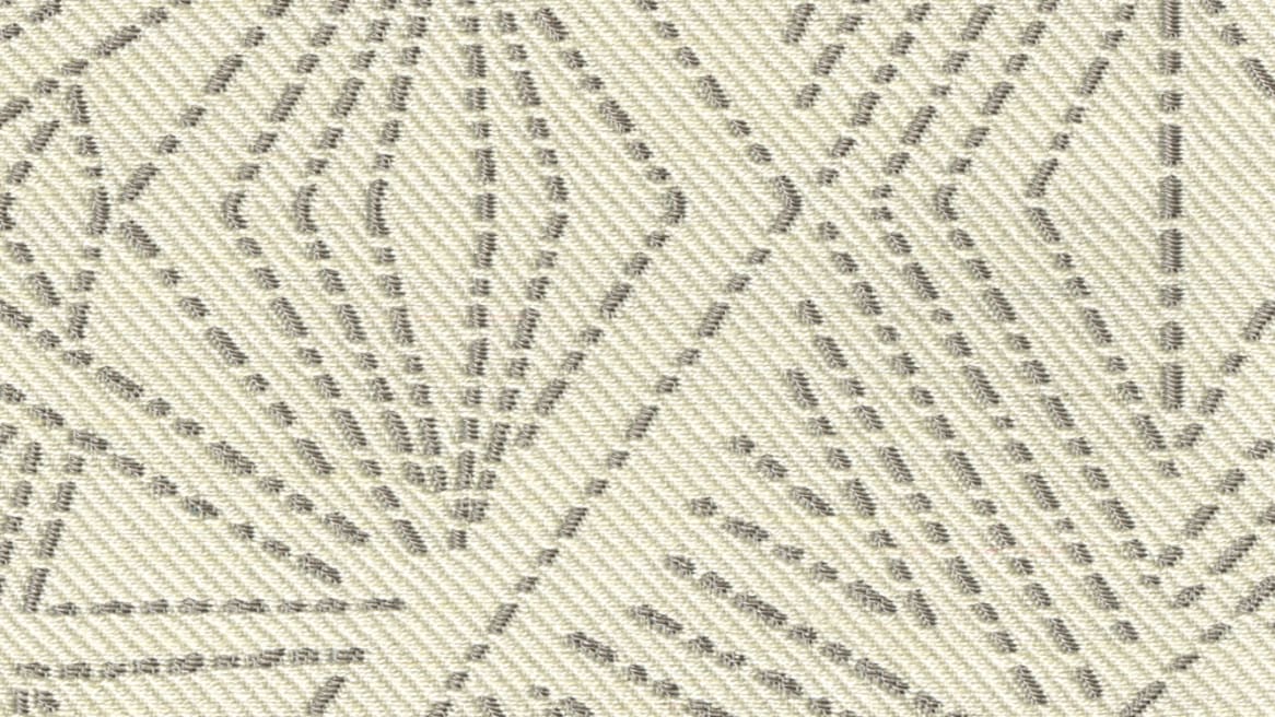 Fabric Starburst 3748/101 White