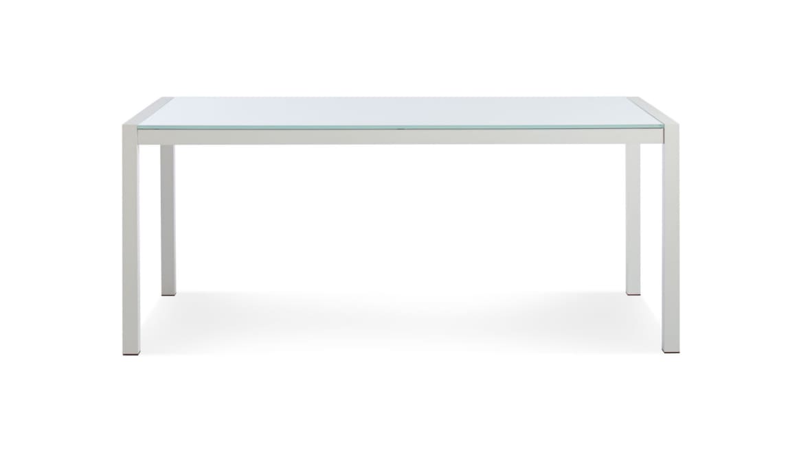 Blu Dot Skiff Table on white