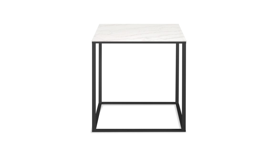 Blu Dot Minimalista Side Table On White