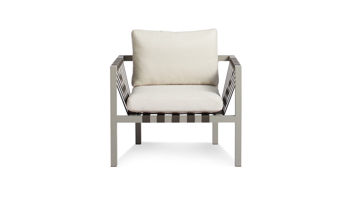 Blu Dot Jibe Outdoor Lounge Chair On White