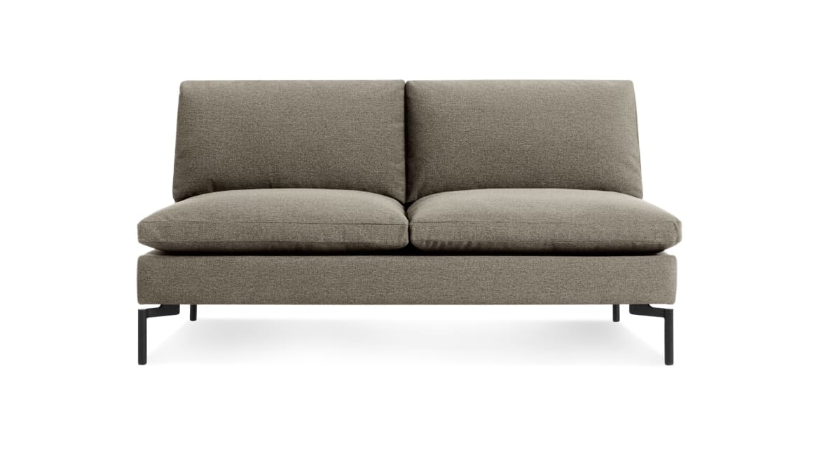 Blu Dot The New Standard Armless Sofa On White