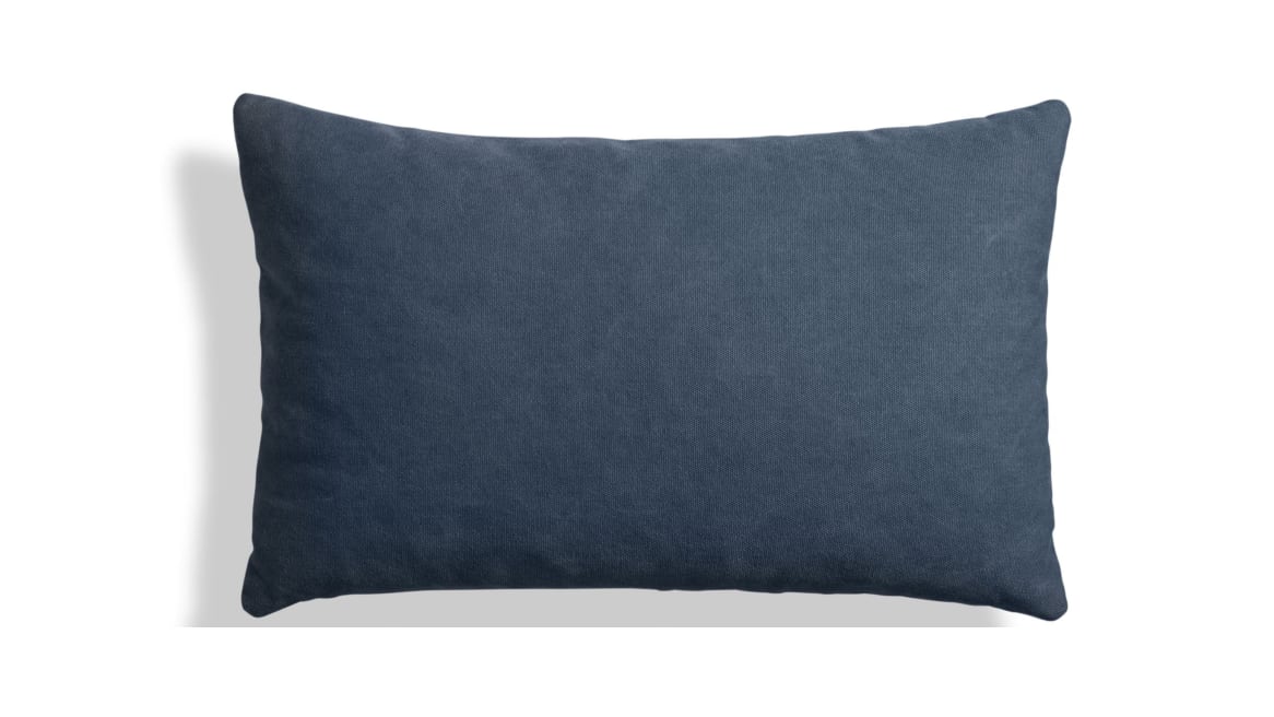 Blu Dot Signal Canvas Lumbar Pillow On White