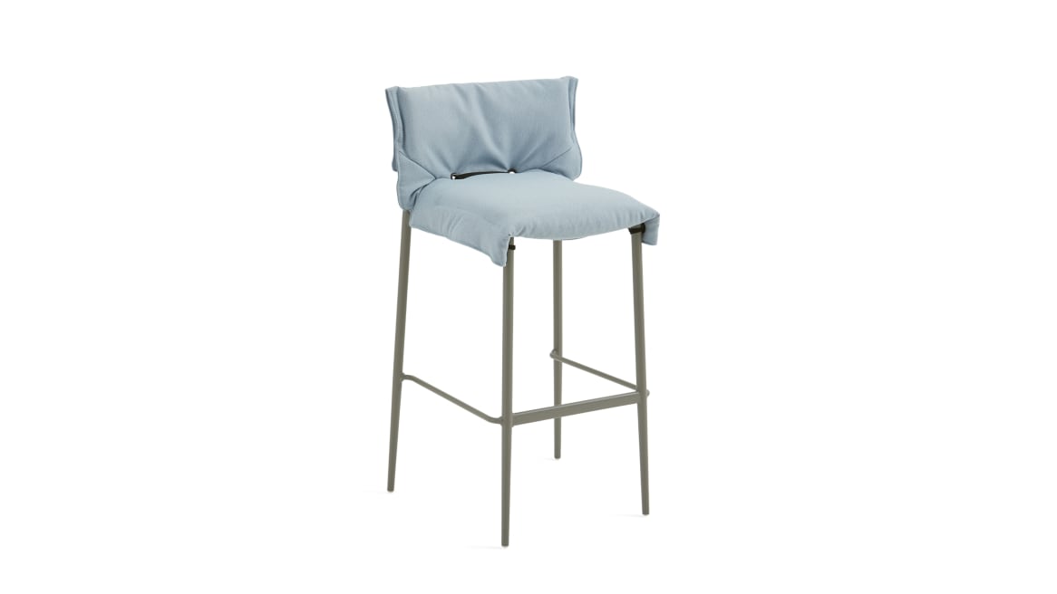 Simple Stool with slipcover