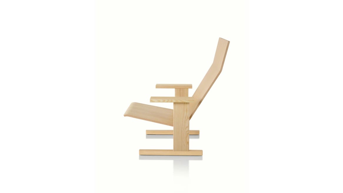 Quindici Chaise Lounge on natural ash