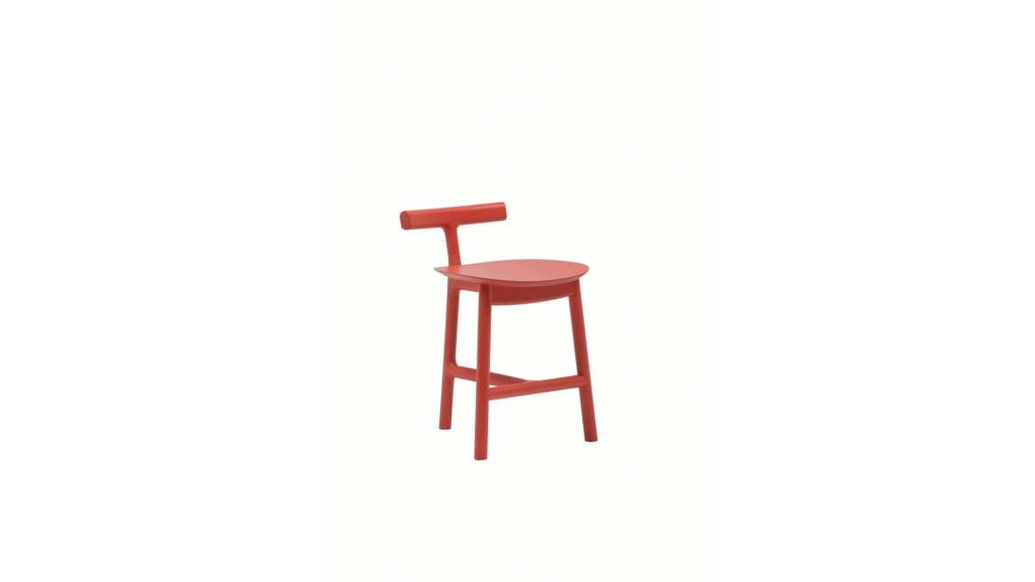 Radice Chair in red ash