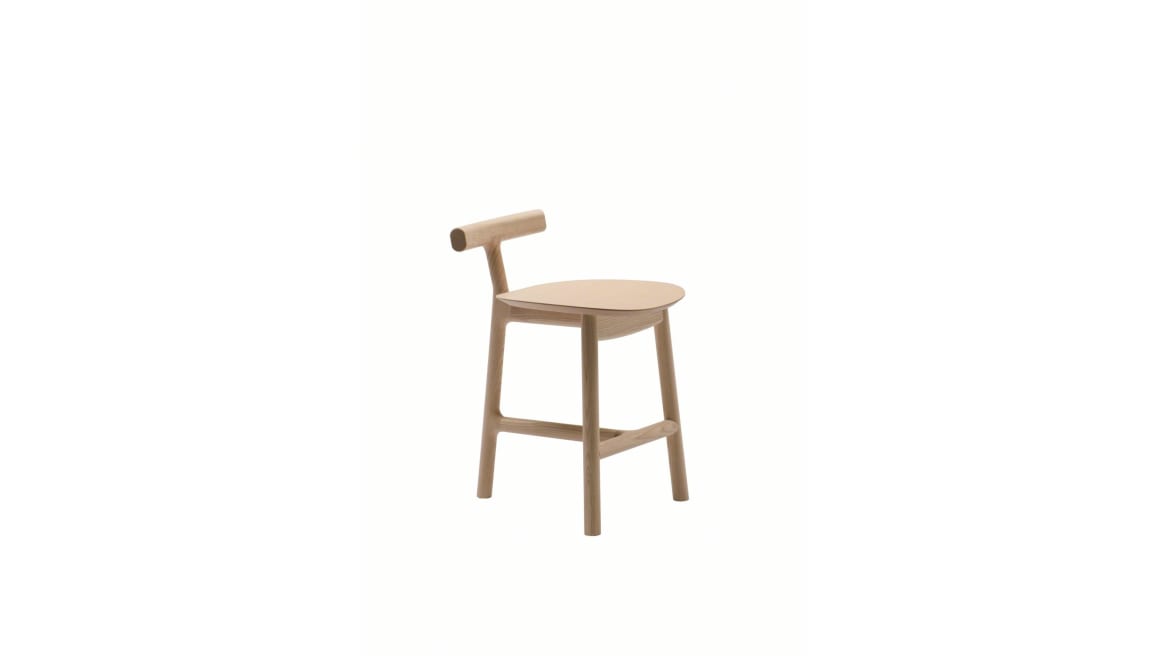 Radice chair on natural ash