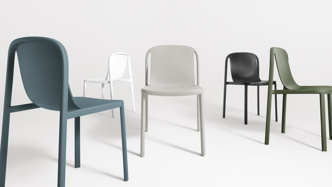 decade chairs in different colors