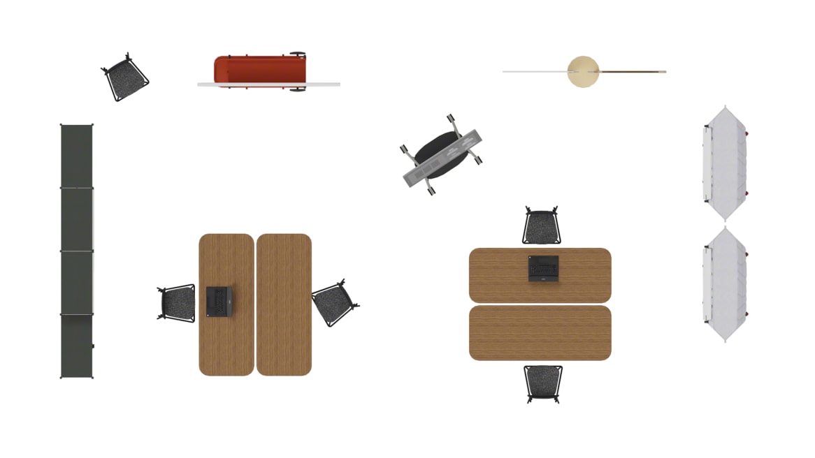 Steelcase Flex Active Frames, Steelcase Flex Collection, Steelcase Roam Collection, m.a.d. Platform Bar Stool