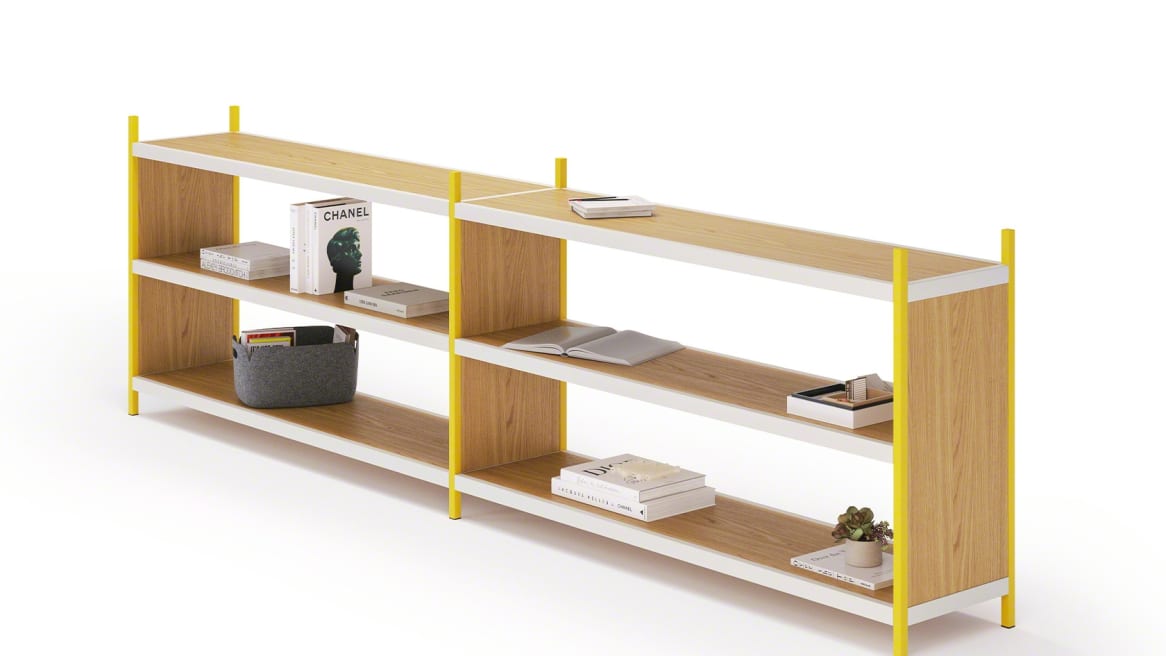 Grid Shelves, H1600, 2 Shelves