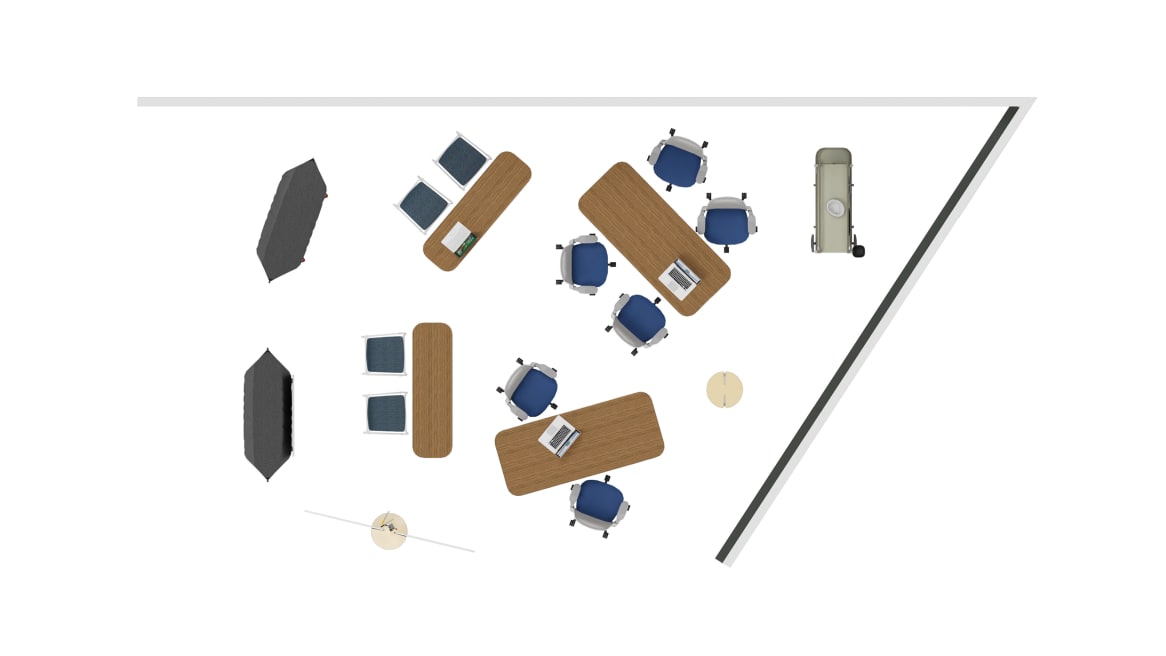 钢箱系列1,钢箱Flex集合Lolli栏凳