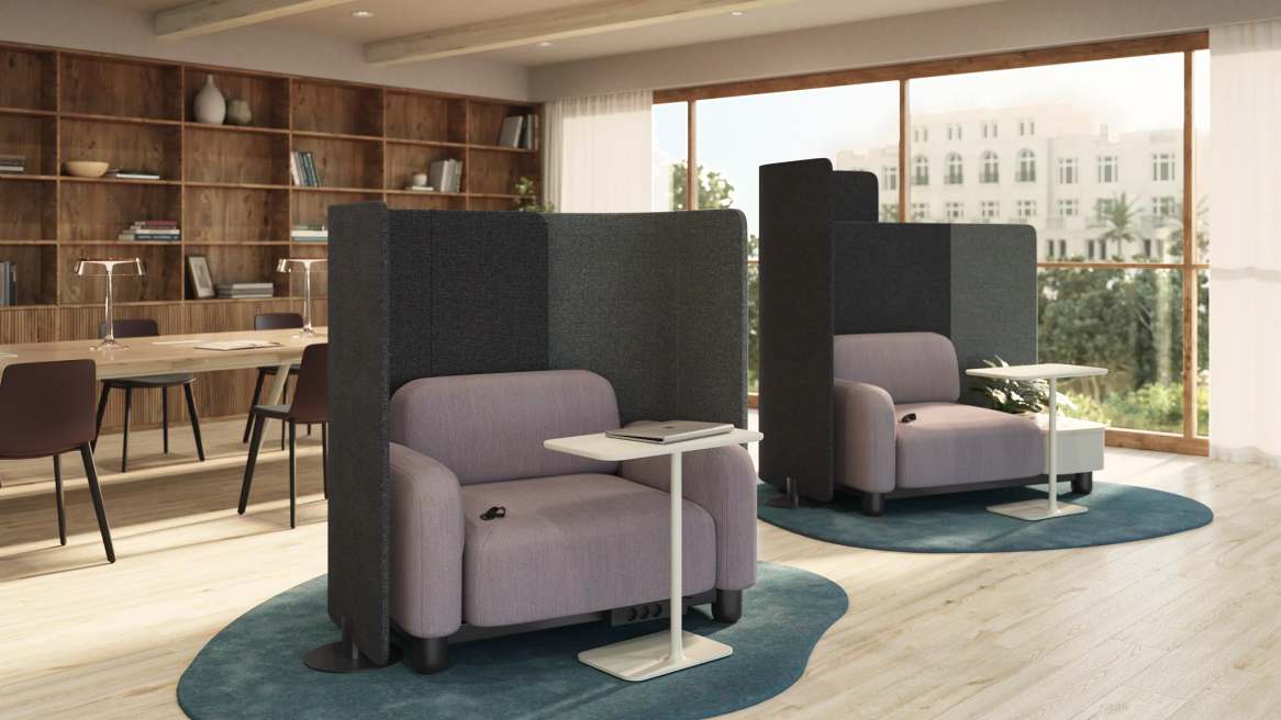 Coalesse Ensemble Lounge System environment