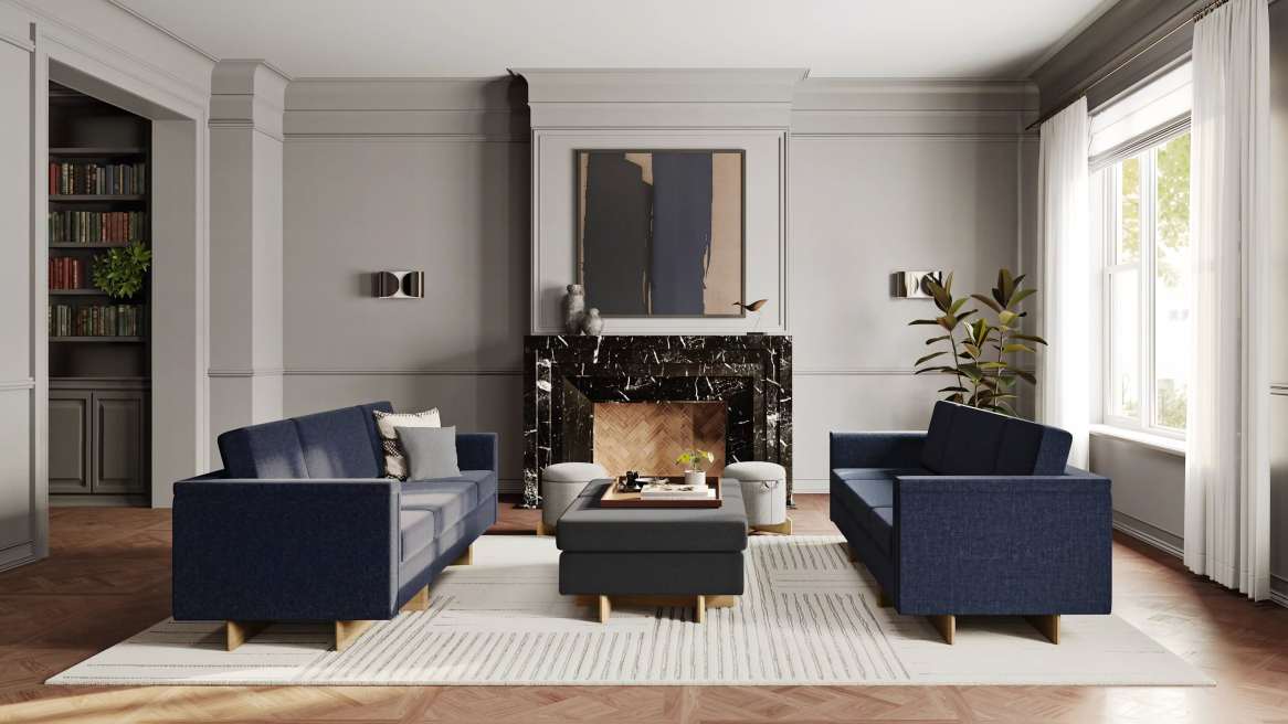 Rockford Ottoman - Large