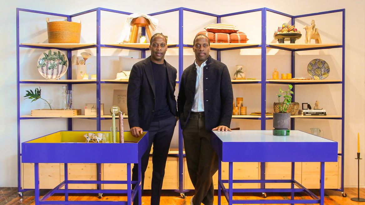 Dexter Peart (left) and Byron Peart, founders of Goodee.