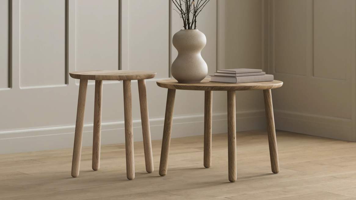 BOLIA Forest Tables in a lounge space environment
