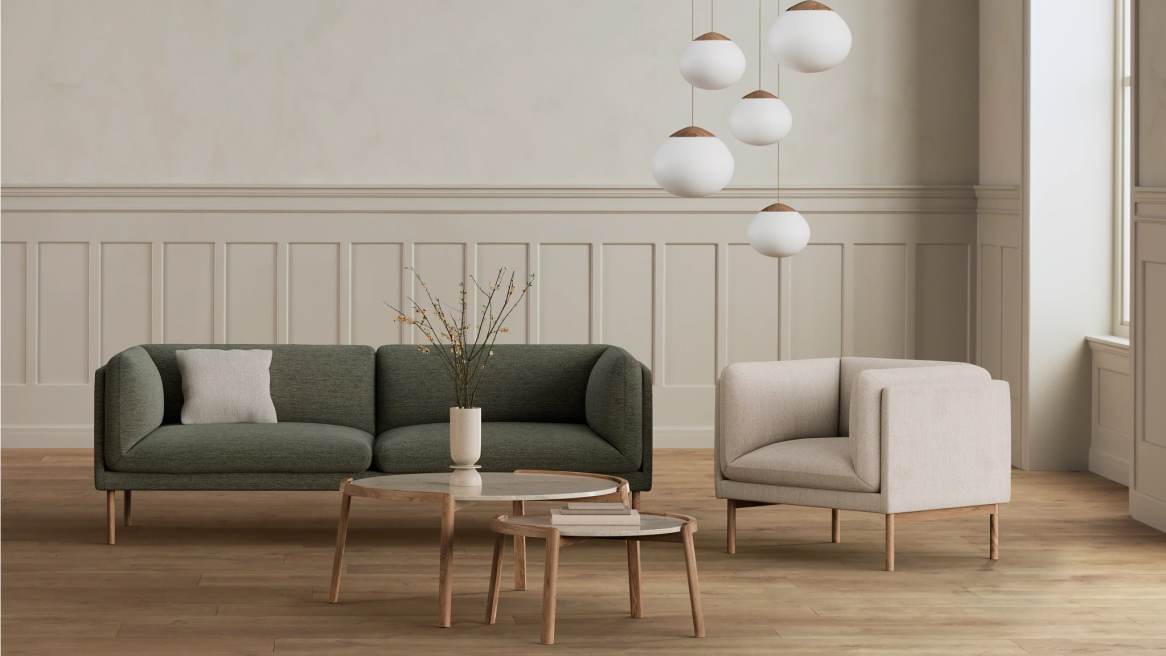 BOLIA Paste Seating in a lounge space environment.