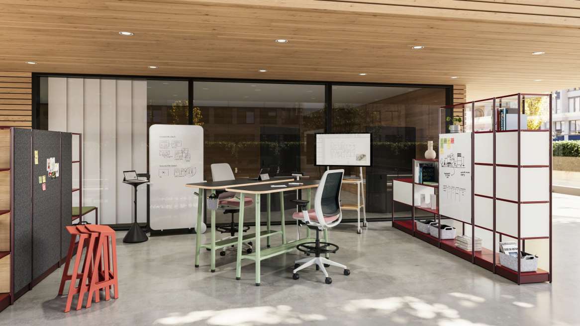 Steelcase Flex Collection in office Environment