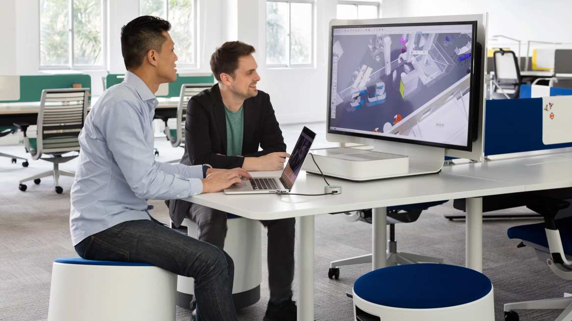 Steelcase Buoy Side + Guest Chairs Environment