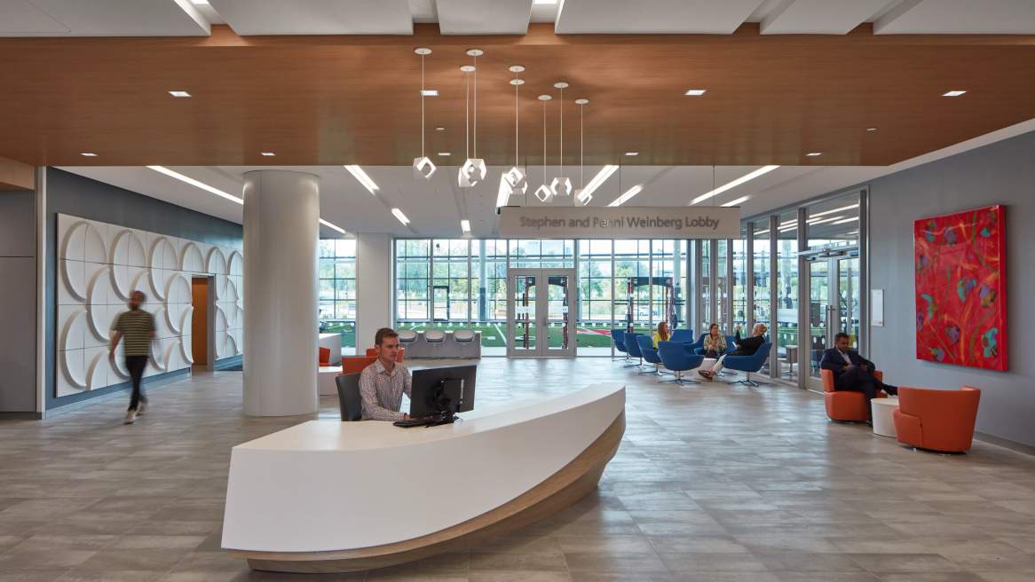 Open space with big window